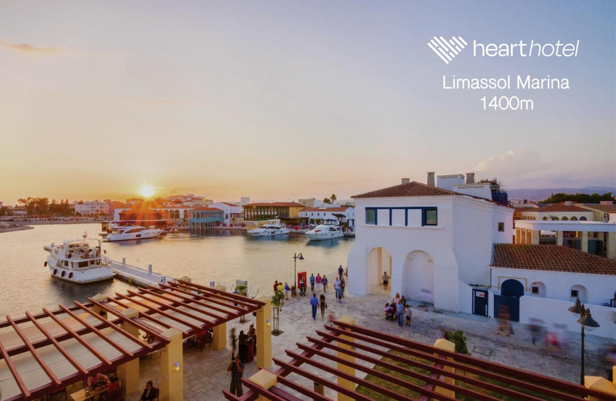 Heart Hotel Limassol Exteriör bild